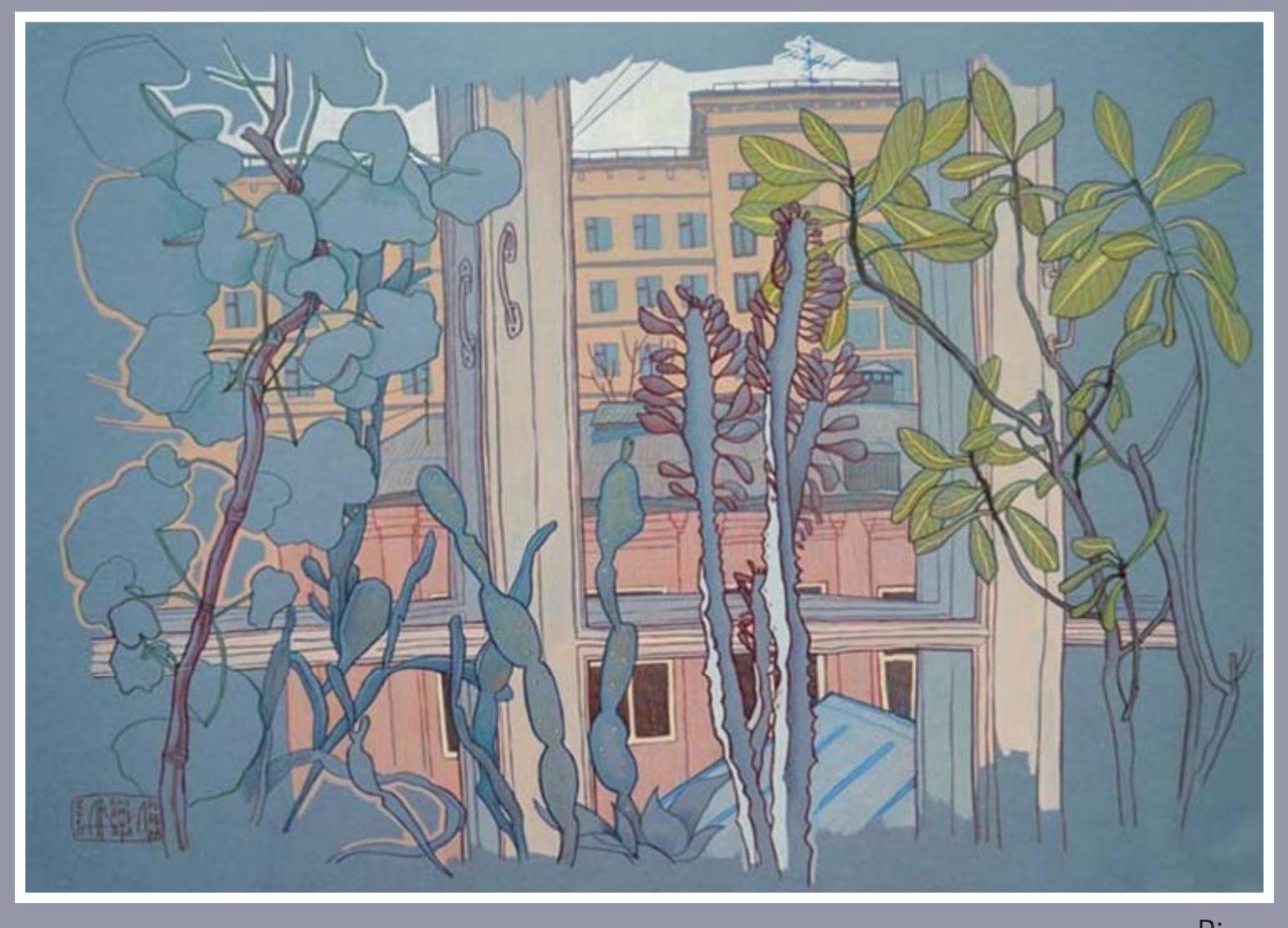 «Вікно», Анна Владимирова-Лаврова