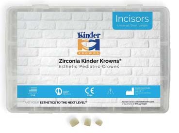 Готові цирконієві коронки Kinder Krowns.