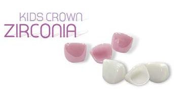 Цирконієві коронки KidsCrown Zirconia.