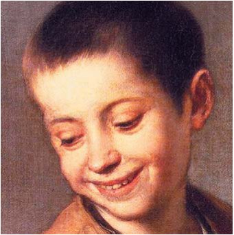 Бартоломе Мурільйо. Хлопчик із собакою. 1655-1660 рр. (фрагмент).