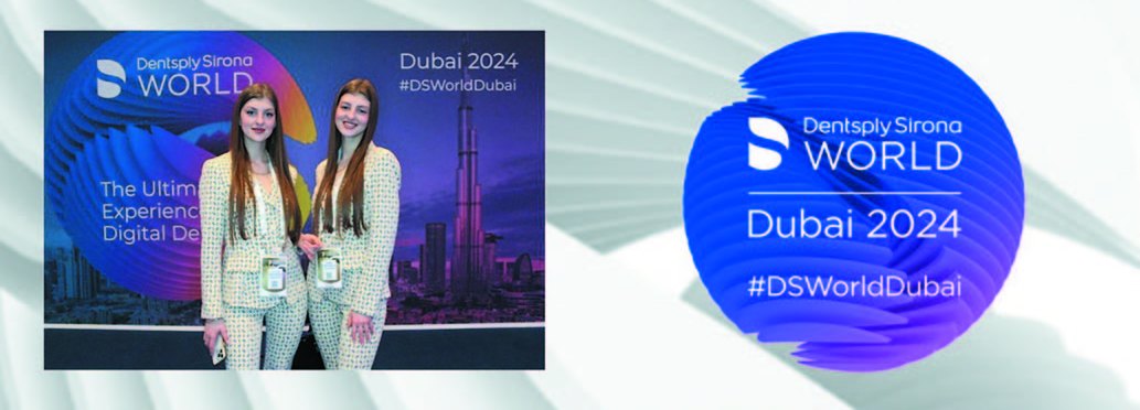Анна і Юлія Бодаква на Dentsply Sirona World Dubai 2024