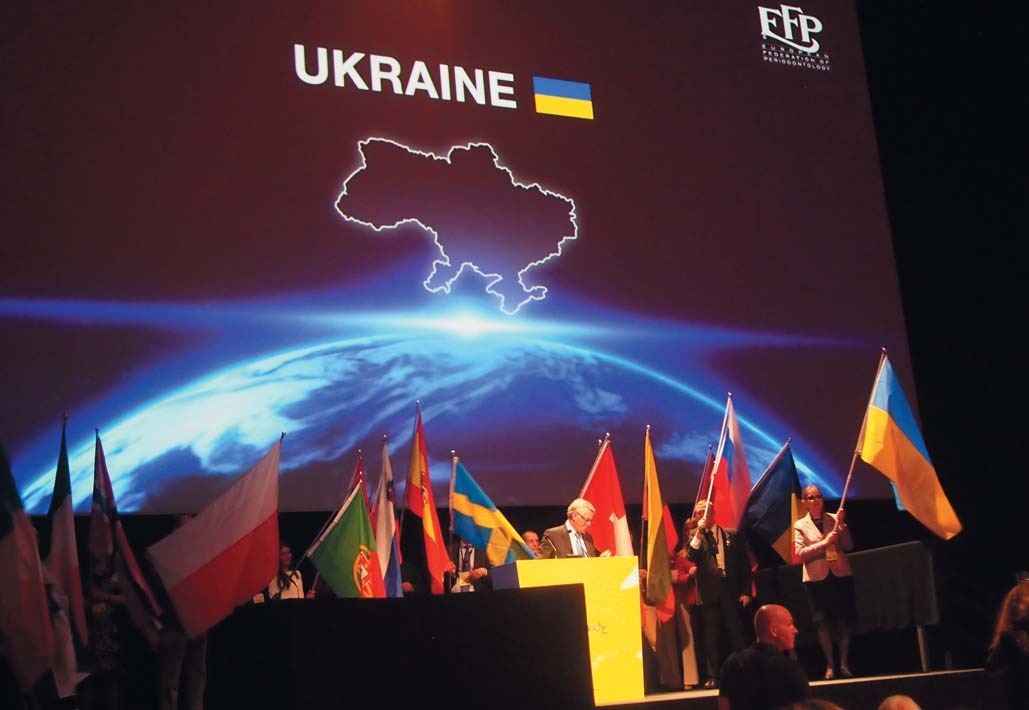 Урочисте відкриття Конгресу EuroPerio8, Лондон, червень 2015 р.