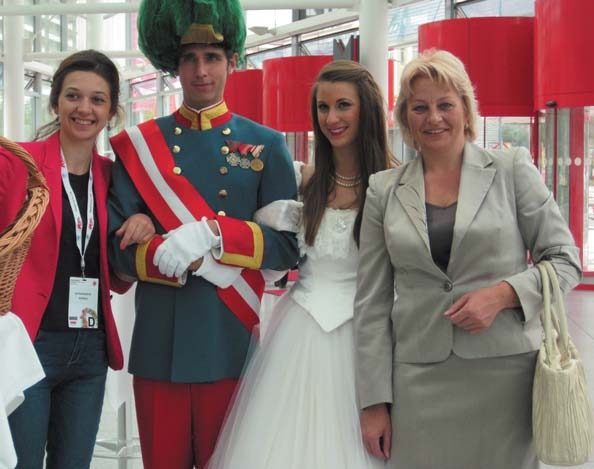 У день відкриття Конгресу EuroPerio7, Відень, червень 2012 р.