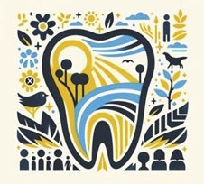 Емблема гуманітарної програми FREE TEETH — «Вільні зуби».