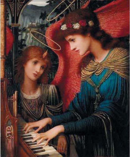 Св. Цецилія (ІІІ століття, Рим). Картина 1897 р. прерафаеліта Джона Мелхіша Страдвіка.
