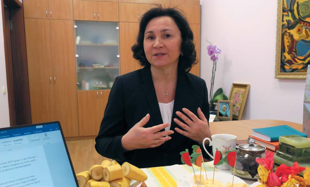 Ірина Мазур, президент Асоціації стоматологів України