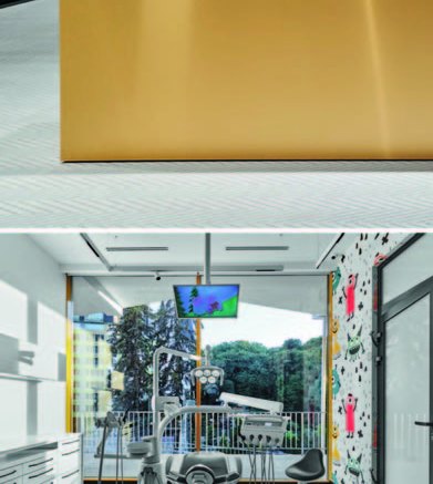 Інтер'єр стоматологічної клініки Solonko Sovyak Dentistry Center, Львів