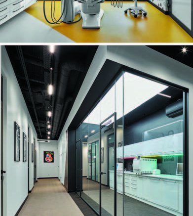 Інтер'єр стоматологічної клініки Solonko Sovyak Dentistry Center, Львів