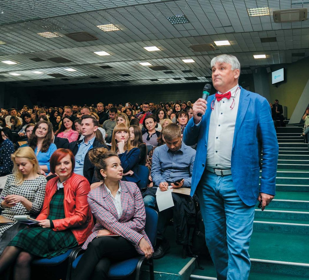Ярослав Заблоцький на лекторії
